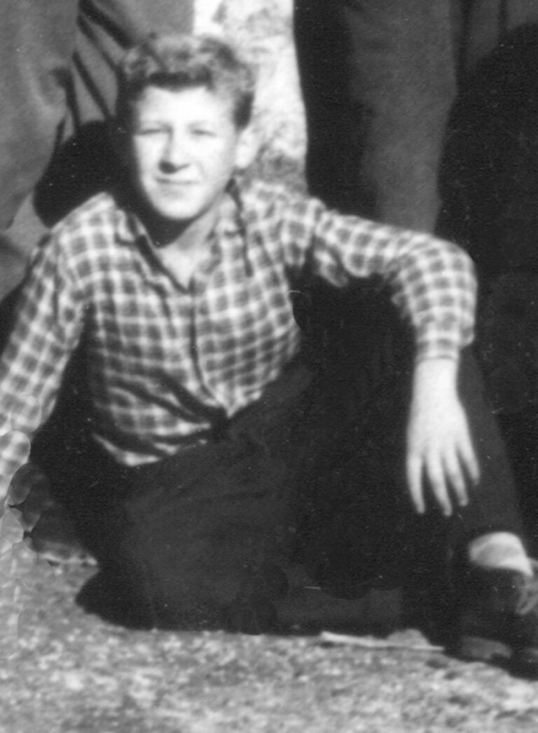 Будо, први разред гимназије у Никшићу, Дубровник, 27. септембар 1960. године