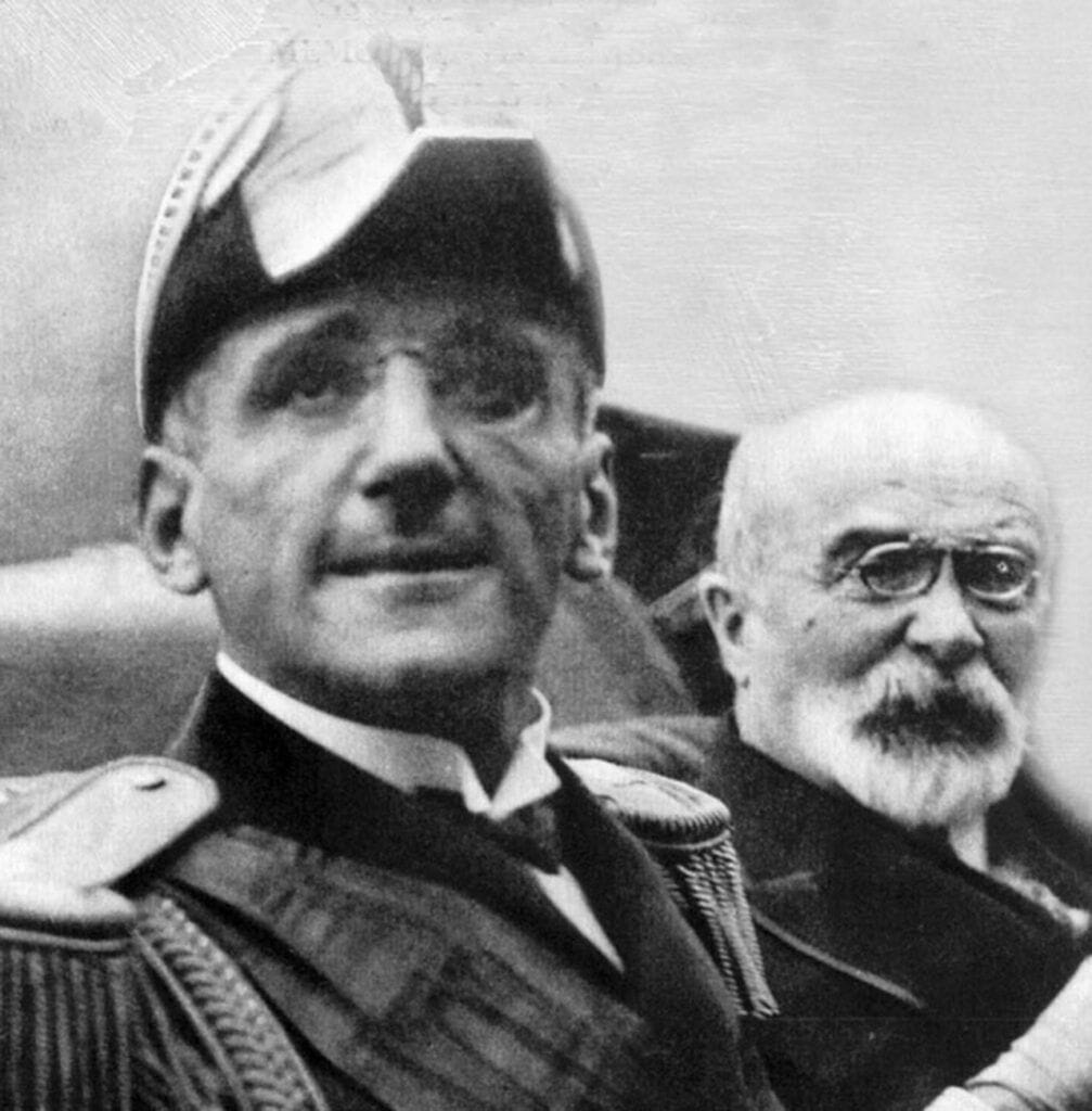 Краљ Александар и Луј Барту час прије него што је атентатор запуцао