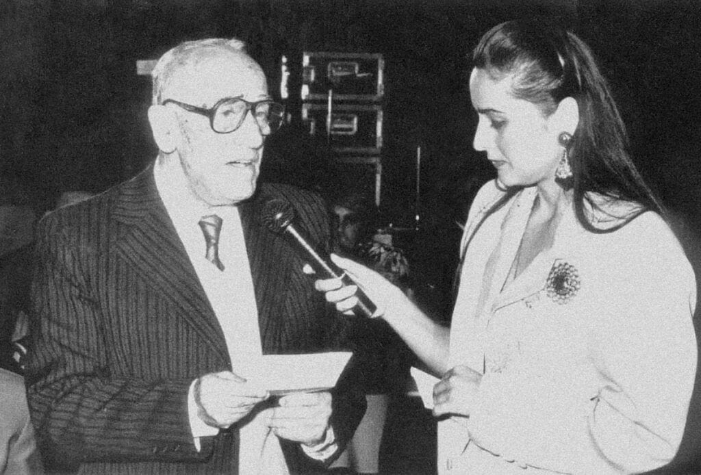 Посљедњи јавни наступ Михаила Лалића — са новинарком Меланијом Булатовић