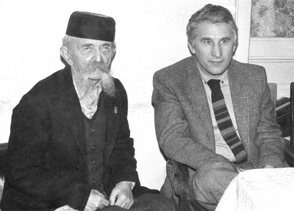 Радован Бећировић Требјешки и Матија Бећковић